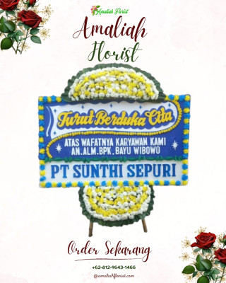 Papan Bunga Duka di Undaan