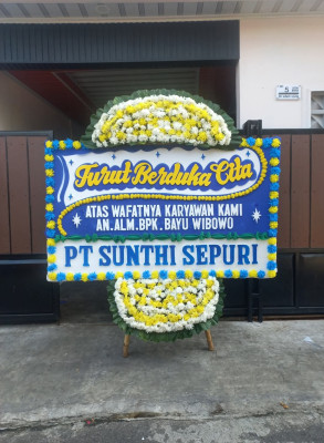 Papan Bunga Duka di Undaan