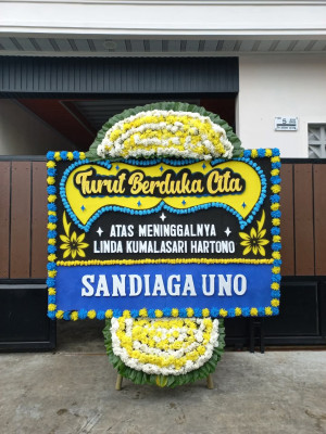 Papan Bunga Duka di Undaan